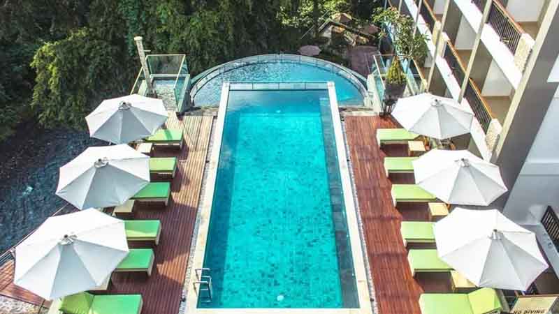 Hotel Prama Sthala, Ubud-Bali Dengan Sentuhan Decking Bengkirai 53 Pemasangan Decking kayu bengkirai untuk hotel Bali