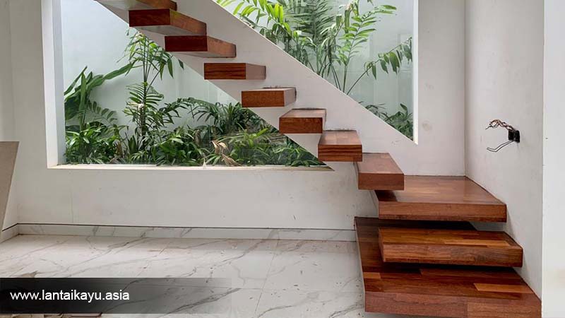 Portofolio Pemasangan Papan Tangga Kayu 65 Contoh pemasangan papan kayu tangga rumah