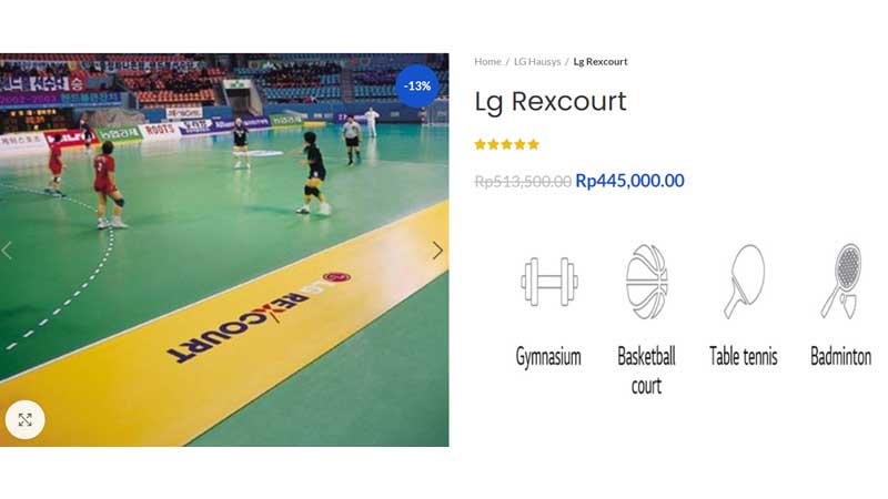 Review Lengkap Vinyl Flooring Motif Kayu Merk LG Hausys 20 Lantai Vinyl LG Court