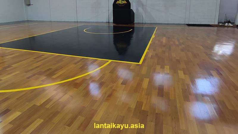 Info Supllier parket Lantai Kayu Solo Surakarta Siap Pasang 22 lantai kayu keruing lapangan basket