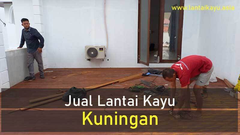 Jual lantai kayu kuningan