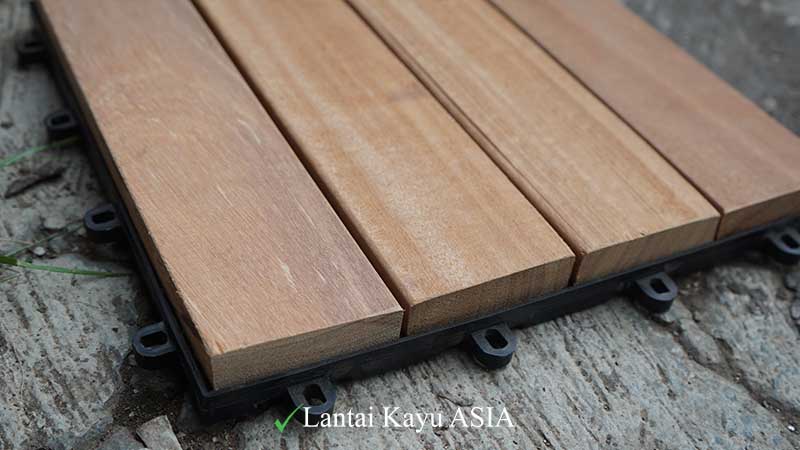 Penjual Lantai Kayu Terbaik di Bandung - Konsultasi Gratis 23 Decking Tile Bengkirai