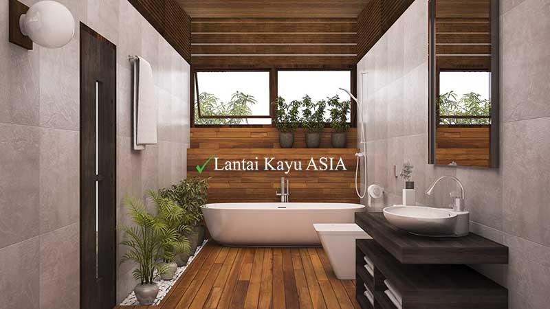 Lantai kayu di Kamar mandi? 3 hal penting Perlu Diperhatikan 62 lantai kayu kamar mandi