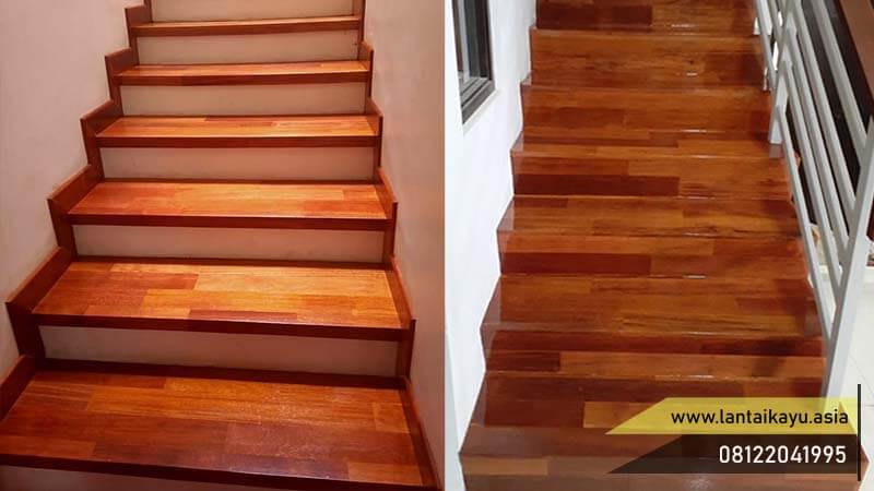 Parket Kayu Tangga Rumah. Contoh Dan Rekomendasi Product 24 Pemasangan parket lantai di area tangga