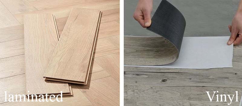 Tutorial Memasang Lantai Parket Kayu Solid Sampai Selesai 22 perbandingan laminated dan vinyl flooring