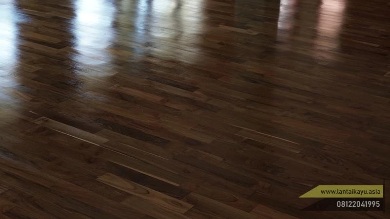 Tutorial Memasang Lantai Parket Kayu Solid Sampai Selesai 42 Cara memasang lantai kayu parket solid