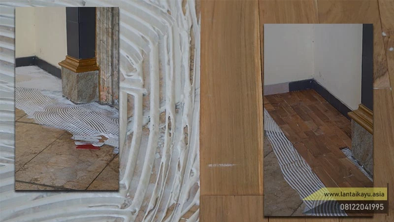Tutorial Memasang Lantai Parket Kayu Solid Sampai Selesai 29 Cara memasang lantai kayu