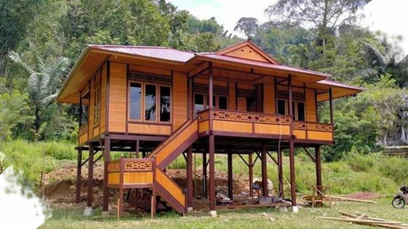 Sudah Tahu Rumah kayu knock Down ? Bisa Bongkar Pasang Lho 26 konsep rumah kayu adat
