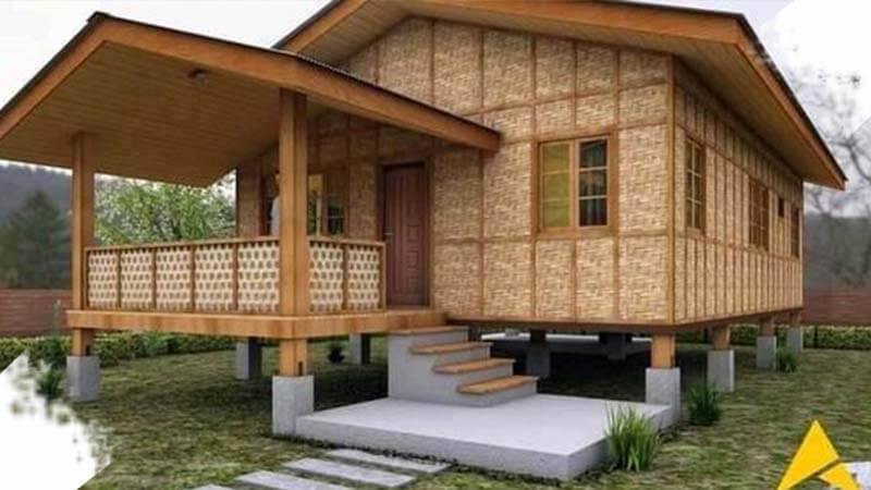 Sudah Tahu Rumah kayu knock Down ? Bisa Bongkar Pasang Lho 27 konsep rumah kayu bilik bambubambu