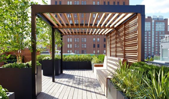 Cara Membuat Pergola Kayu Minimalis Untuk Halaman 24 Desain pergola kayu Minimalist