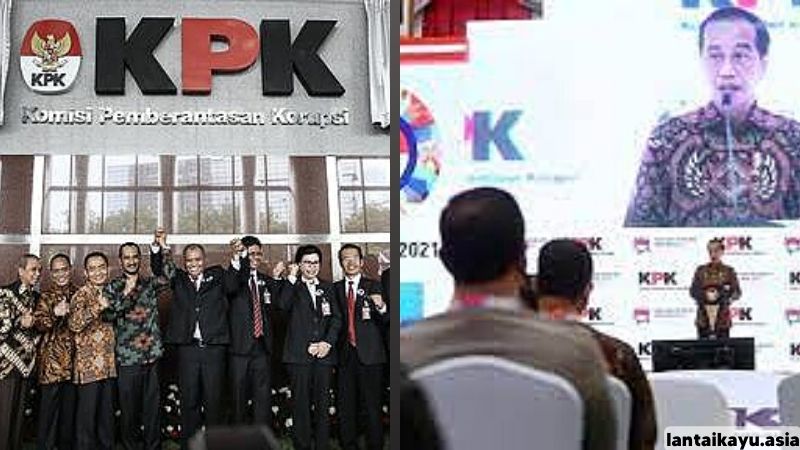 Konsep Lantai Kayu yang Diusung GOR Gedung KPK Jakarta 19 HUT KPK yang Ke-12