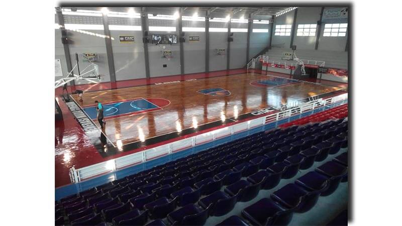 Project Lantai Kayu Parket di GMC Arena Cirebon