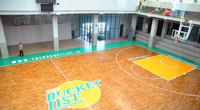 Rincian Biaya Bangun Lapangan Basket Indoor 2025 21 Biaya membuat lapangan basket dari lantai kayu