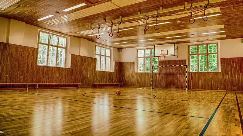 Anggaran Biaya Pembuatan Lapangan Futsal (Sederhana & Murah) 24 lantai kayu untuk lapangan futsal