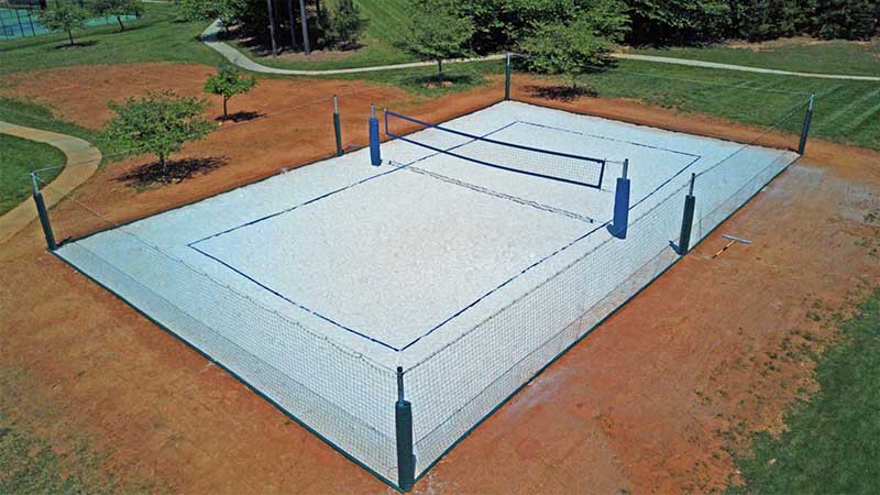 anggaran biaya membuat lapangan Voli