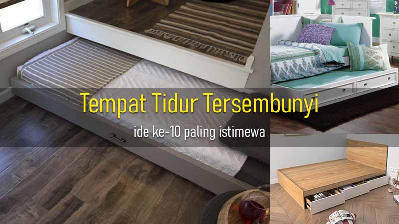10 Ide Tempat Tidur Tersembunyi Ini Jangan Orang lain Tahu 34 tempat tidur tersembunyi multifungsi