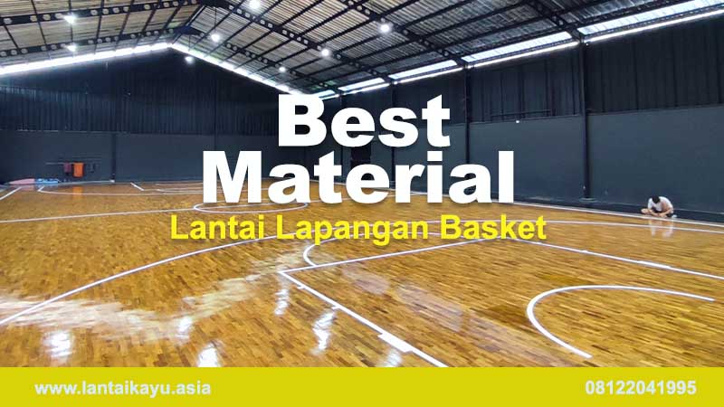 Jenis Lantai Terbaik Untuk Lapangan Basket Standar FIBA 55 Jenis lantai terbaik untuk lapangan basket