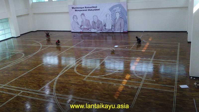 Konsep Lantai Kayu yang Diusung GOR Gedung KPK Jakarta 23 jual lantai kayu parket