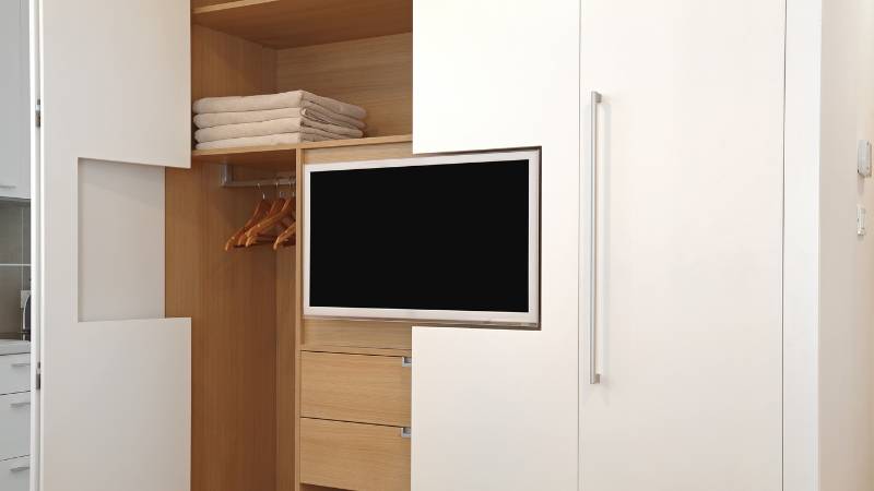 Desain Backdrop TV Minimalis & Material Yang Bisa Digunakan 22 desain Backdrop TV Minimalis