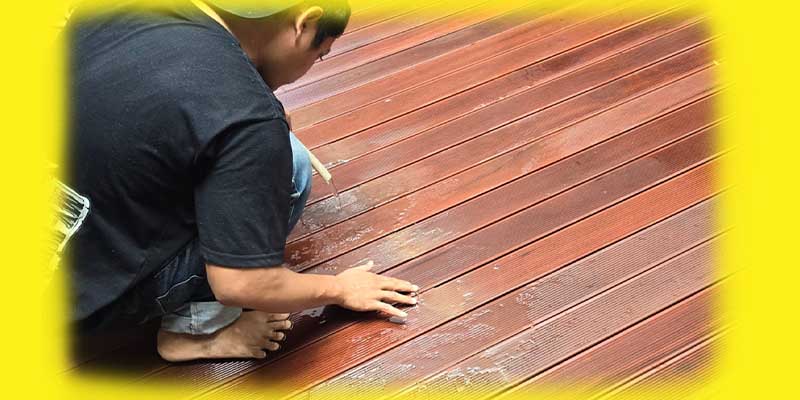 Cara Memasang Decking Kayu Sesuai SOP Pertukangan 36 Perawatan Decking kayu