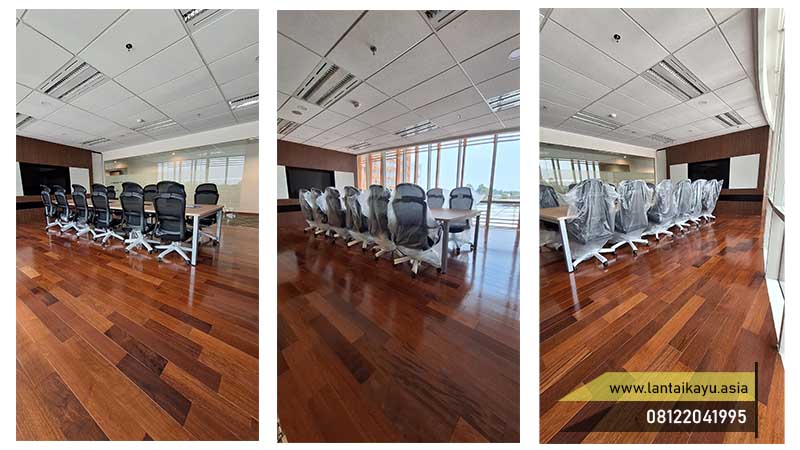Contoh Terpasang Lantai Kayu Solid Di Kantor, Rekomendasi! 20 Alasan memilih lantai kayu di Kantor