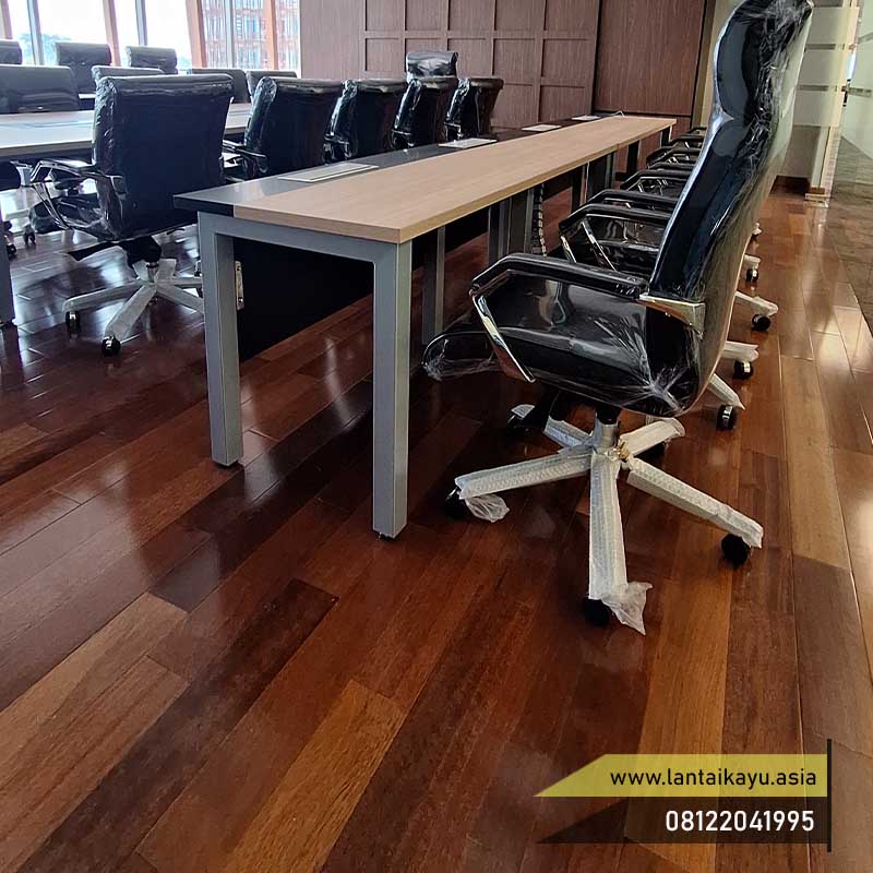 Contoh Terpasang Lantai Kayu Solid Di Kantor, Rekomendasi! 19 Alasan memilih lantai kayu di Kantor