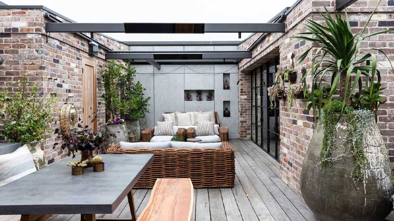 5 Rekomendasi Material Untuk Teras Rumah Tampil Cantik 27 Inspirasi Teras rumah Industrial