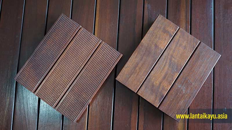 Kekurangan decking kayu merbau
