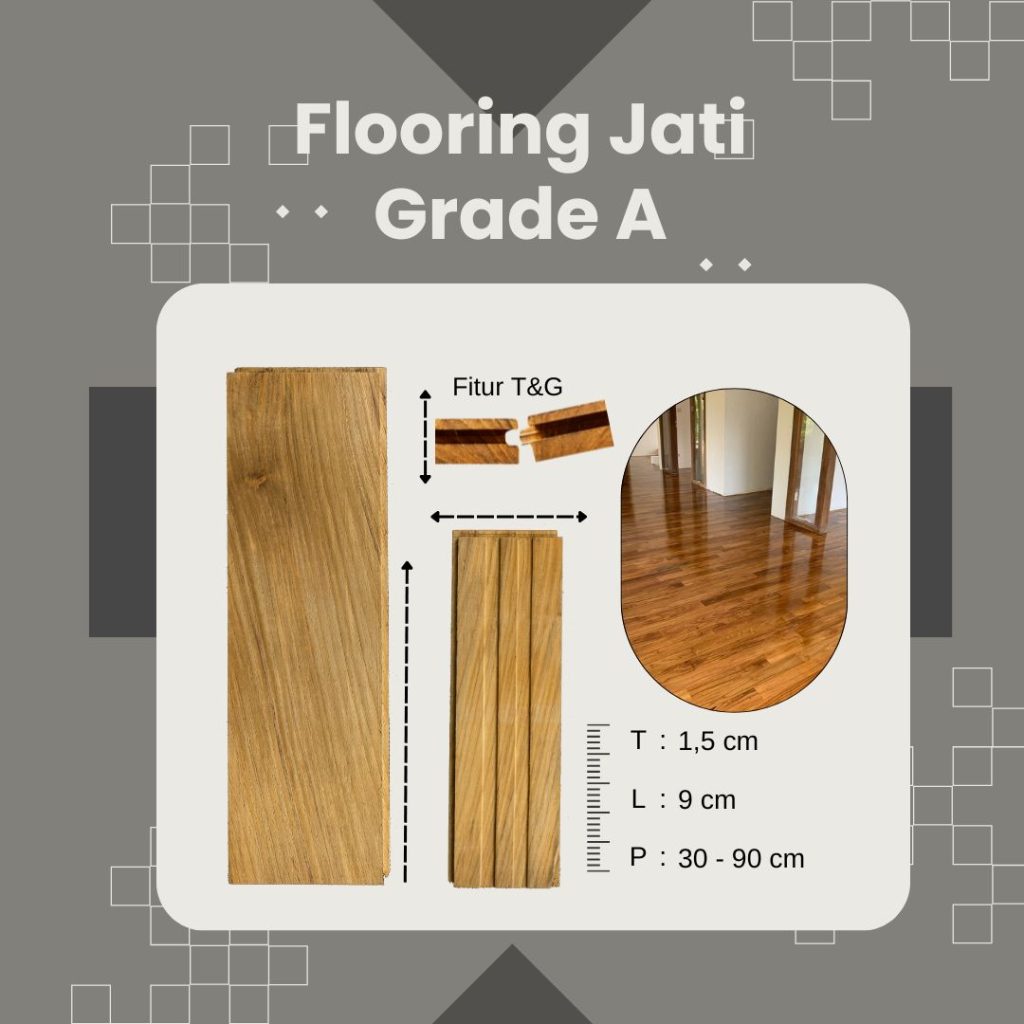 jual lantai kayu parket