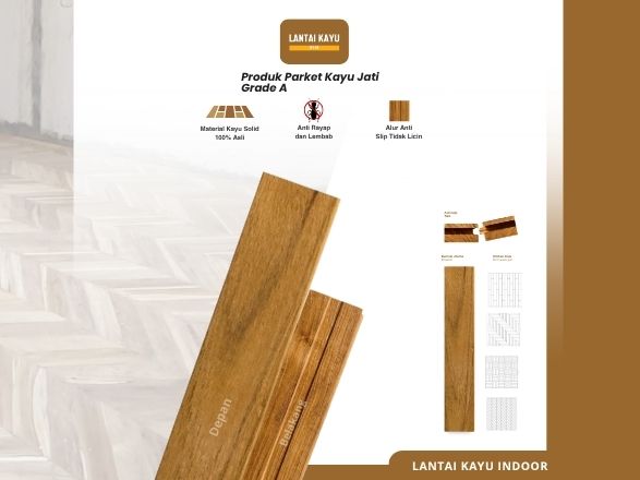 jual lantai kayu parket