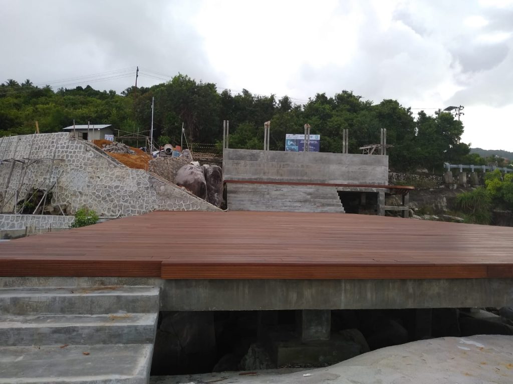 Project Dermaga Di Kepulauan Anambas 54 jual lantai kayu parket