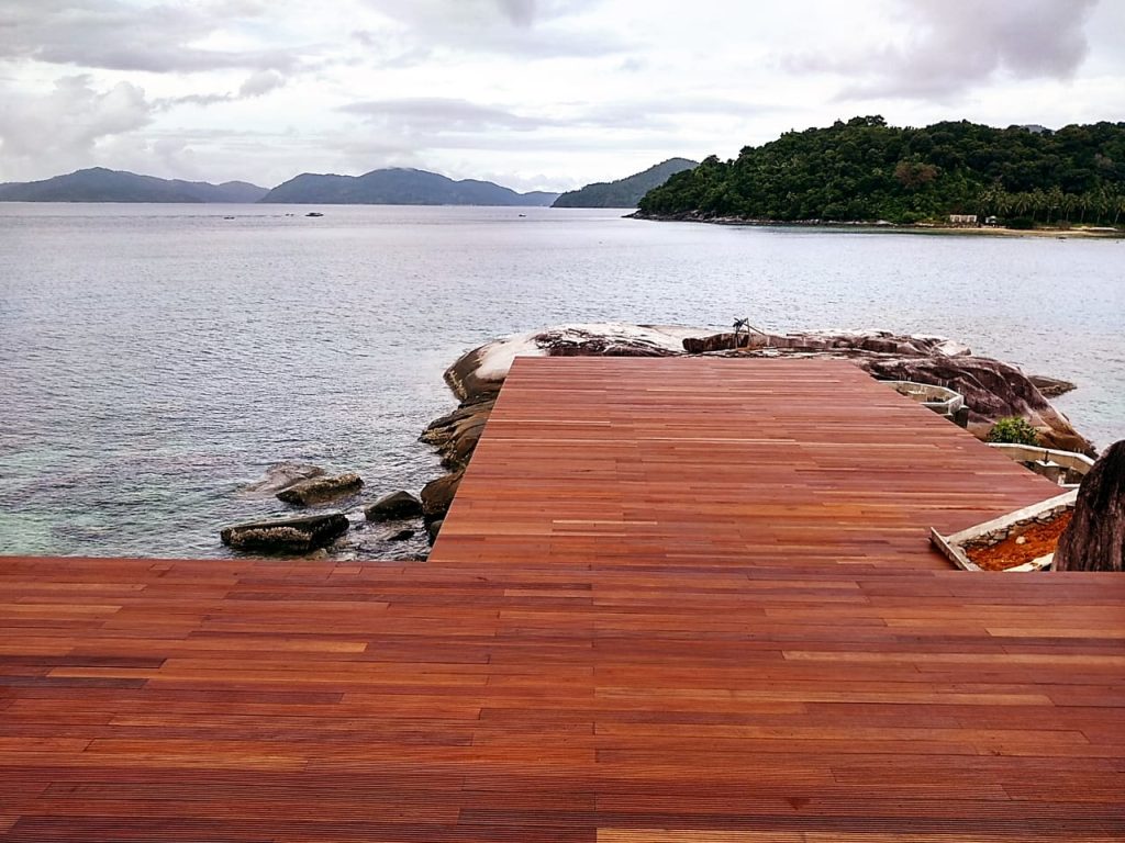Project Dermaga Di Kepulauan Anambas 55 jual lantai kayu parket
