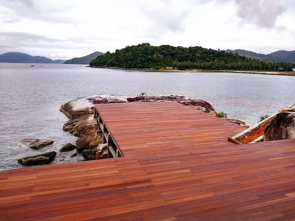 Project Dermaga Di Kepulauan Anambas 56 jual lantai kayu parket
