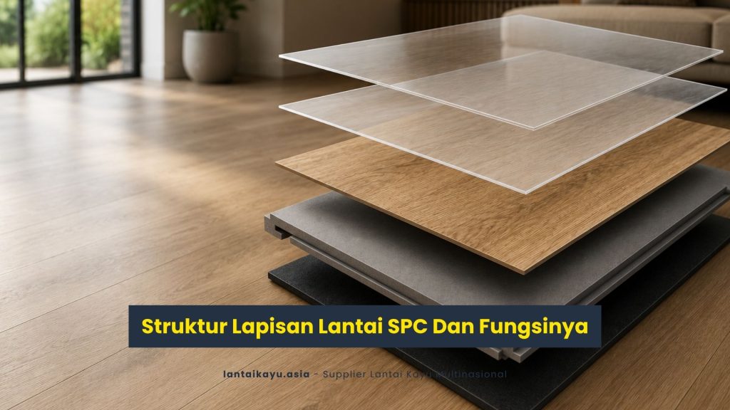 Struktur Lapisan Lantai SPC Dan Fungsinya 51 Lapisan Lantai SPC
