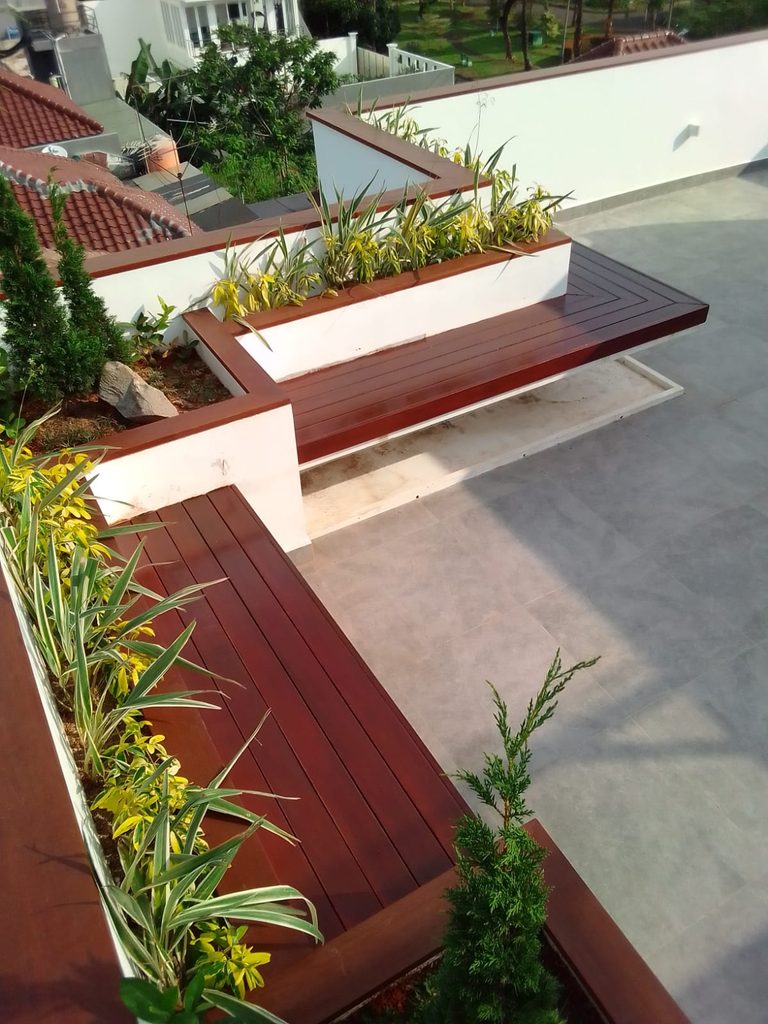 Pemasangan Decking Ulin di Rooftop 20 Pemasangan Decking Ulin di Rooftop