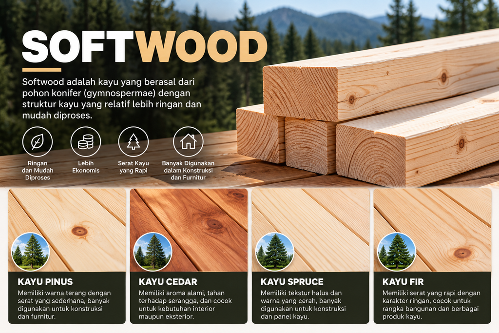 Perbedaan Hardwood Dan Softwood, Mana Yang Lebih Baik? 20 jual lantai kayu parket